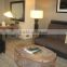 Contemporary hotel bedroom furniture ( King headboard, TV Cabinet, Round table and so on)