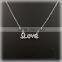 Hot Sale 925 Sterling Silver Love Necklace