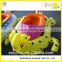 Newest animal tube bumper boats for sale, new design amusement water electric bumper boat