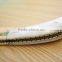 SUNSHINE WHITE CAMEL BONE HANDLE, HANDMADE ODD/ANTIQUE PRUNING DAMASCUS KNIFE