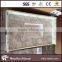 Hot Sale River White Granite Bathroom Vanity top with Ceramic Sink