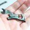 Stainless steel multifunction survival hand tools, credit card knife,survival lifesaving tools