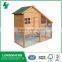 Easy clean wooden rabbit house
