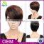 Front lace wig fashionable braided sexy wigs synthetic hair bangs wig