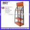 2015 hot metal perforated engine oil car display rack HSX-344