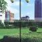 High quality galvanized fashional landscape garden lighting pole
