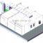 JF wooden spray booth manufacturer car paint spray booth panel