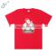 Wholesale 100% Cotton Children's Christmas T shirts Heat Stamped T Shirt