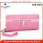 Low Price Cheap Branded Young Girl bridal wallet with safety strap