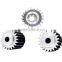 Forged small rack and pinion gears