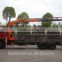 12ton yard crane with truck, Model No.:SQ240ZB4, hydraulic knuckle boom crane on truck