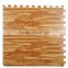Anti-Bacteria wood grain Kamiqi 100% EVA foam floor Jigsaw puzzle mats
