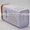 rectangular mini tea caddy tin can