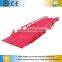 Mobile forklift truck loading dock bridge ramp slope / Customized mobile dock loading ladders