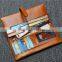 Elegant woman leather wallet Good quality custom wallet maker