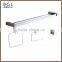 New 2016 Luxury Bathroom Design Zinc Alloy Chrome Finishing Bath Accessories Set