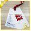 Hot Sales garment hang tags jeans paper hang tag
