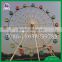 Hot sale family amusement park rides 30m ferris wheel with beautiful led lights for sale
