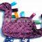 New promotion comfortable thermal double stitched baby sensory blanket