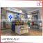 Floor Standing Fashion Girl Shoes Display Rack With LED