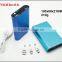 Big Capacity Portable Power Bank 10400MAH with LED Battery Show