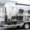 Light Stainless Steel Mobile Food Truck and Street Mobile Kitchen