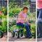 Rolling Garden Cart Work Seat With Heavy Duty Tool Tray Durable TC4501