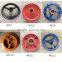 Agricultural machinery roller packer rings