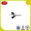 China Manufacturing special design anodized aluminum butterfly wing screw