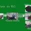High oil rate, 100% Environmental, Waste Plastic To Oil Recycling Plant 20 Ton Capacity