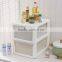 Plastic 2 Tier Storage Cabinet
