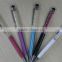 China manufacture crystal stylus ball pen,ball-point pen