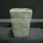 Japanese Stlye Elegant Pure White Stoneware Bud Vase