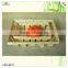 disposable fruits sushi serving place wood veneer tray