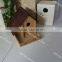 High Quality Bird House,solid and Durable Colorful Wood Craft Bird Cage