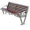 outdoor garden timber bench