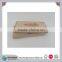 Japanese Buddhist Sutra Carved Prayer Beads Wooden Bracelet Red/Gold w Box