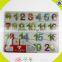 wholesale beautiful kids letters puzzle school teaching aid wooden kids letters puzzle high quality baby jigsaw W14B028