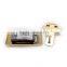 Number Combination Number Lock with Hasp for Pilot Case, Combination Lock with Push Buttom for Suitcase, Left Hand