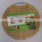 round cutting board with handle
