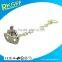 high quality eco-friendly zinc alloy baby pacifier clip as for baby gift