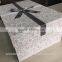 China factory price beautiful wedding dress box with ribbon bow