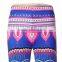 Boho style printed stretchy ladies bell bottom pants
