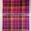 100% cotton yarn dyed plaid flannel fabric for men's shirt in winter