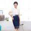 Summer Season Women's Work Uniform Shirt And Skirt Uniform