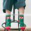 Fashion Christmas Children Short Socks Cartoon Stocking Socking