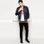 boys fancy jacket dark blue with metal button outdoor casual wear