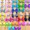 bowknot & heart design Chiffon Lace Flowers accessories for children hair decoration, dress, hats accessories