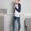 MGOO Customized T-shirt With Shoulder Sleeves Plain Long Sleeve Tshirt Soft Cotton Blank Tee Shirt For Men