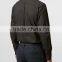 cotton hemp blend wholesale plaid shirts for man
